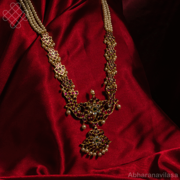 High Quality Bharatnatyam Long Necklace - Image 2