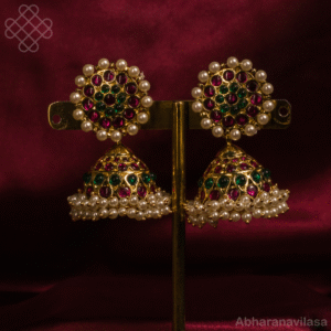 High Quality - Kempu BIG Jhumka