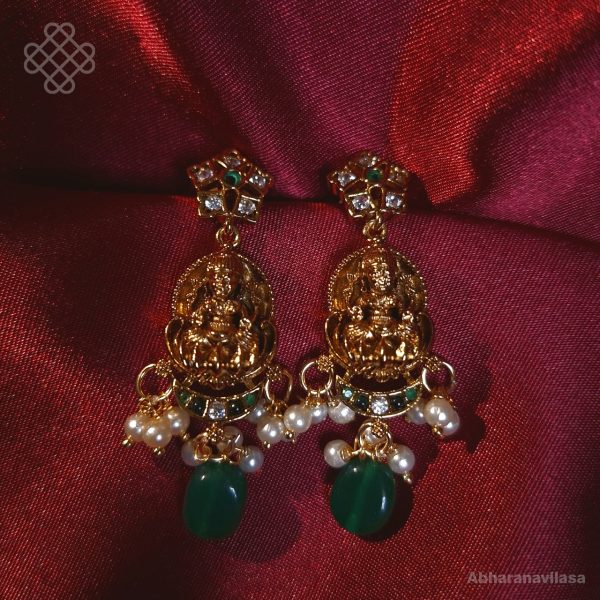 Temple Short Necklace with pearls - Image 3