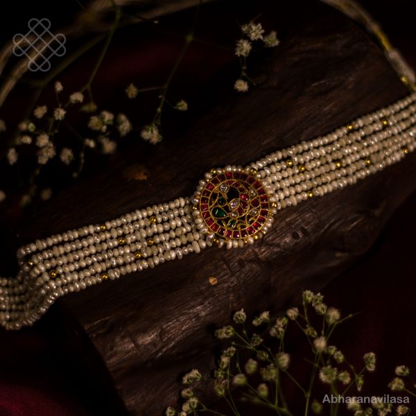 Exquisite Traditional Pearl jadau kundan Choker