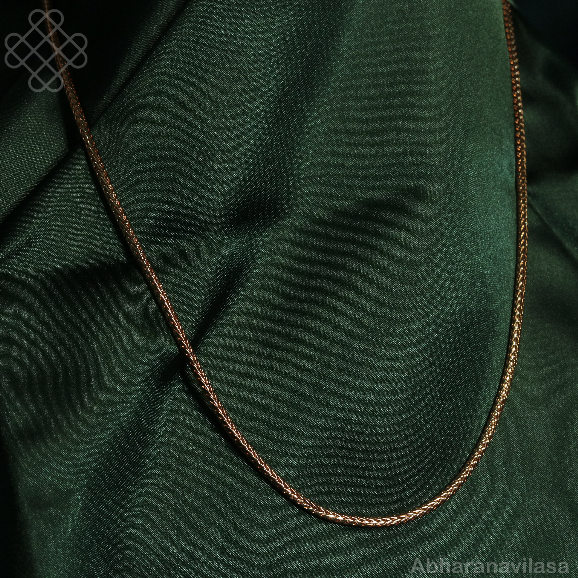 Traditional panchaloha - plain chain