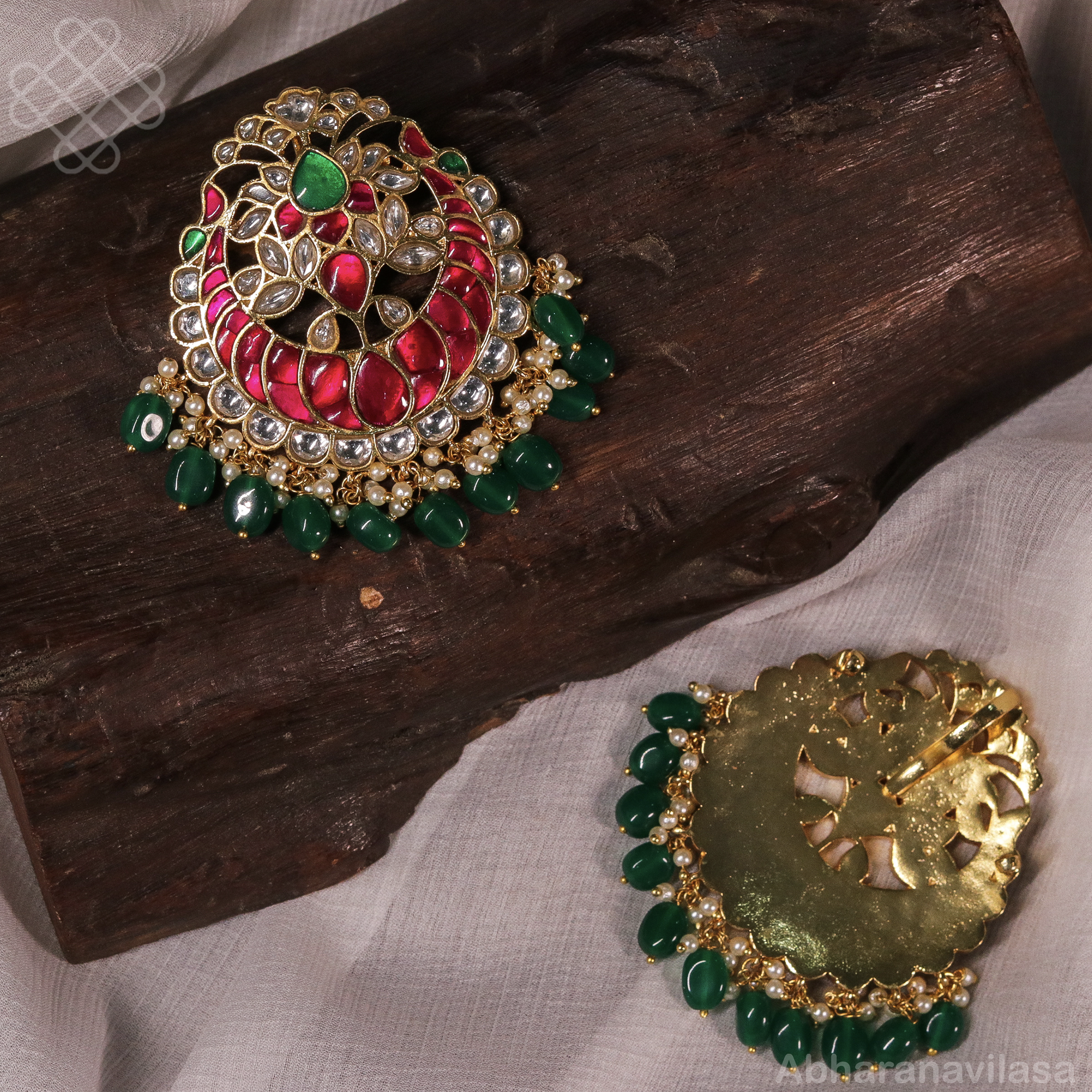 Jadau kundan pendant