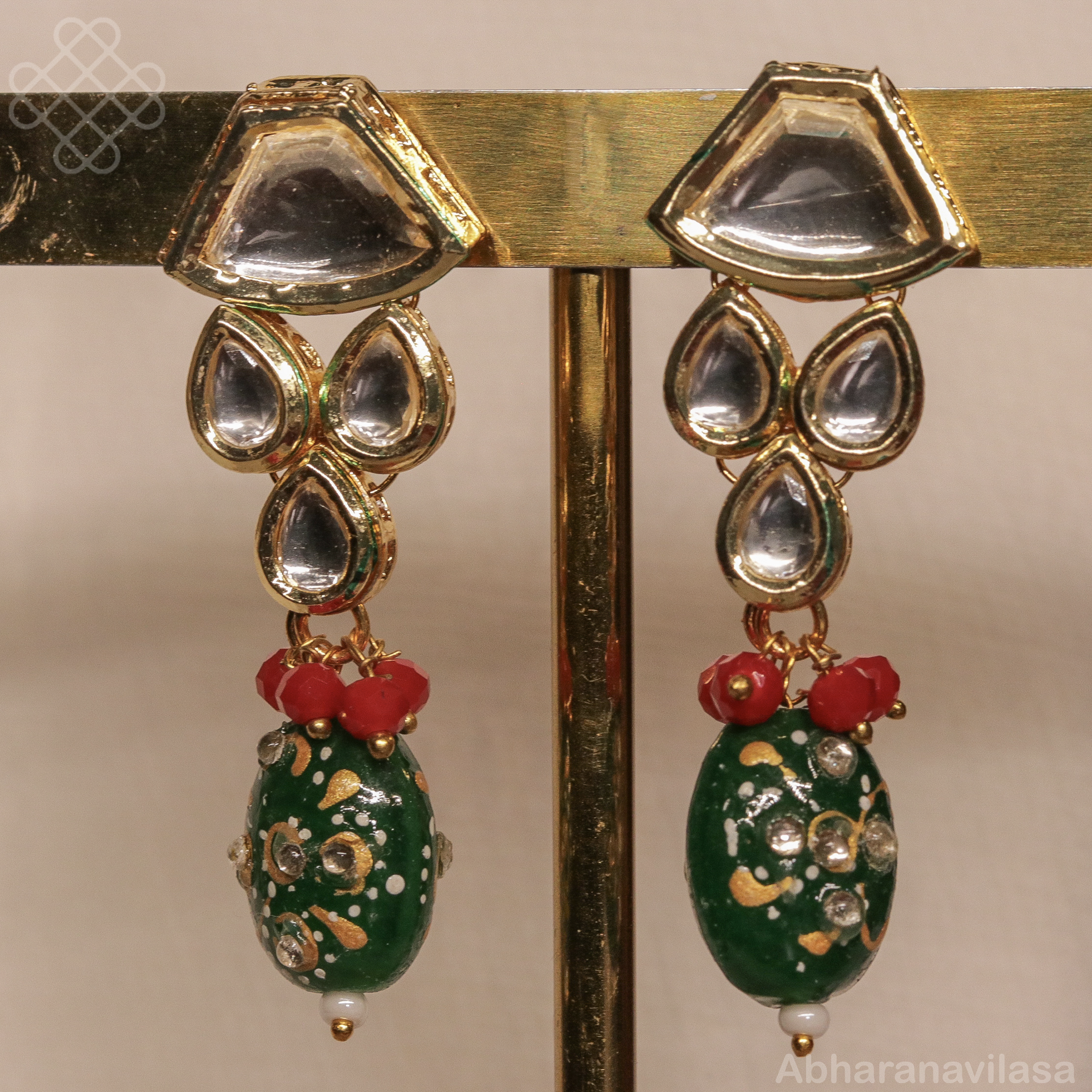 Short necklace (kundan) - Image 2