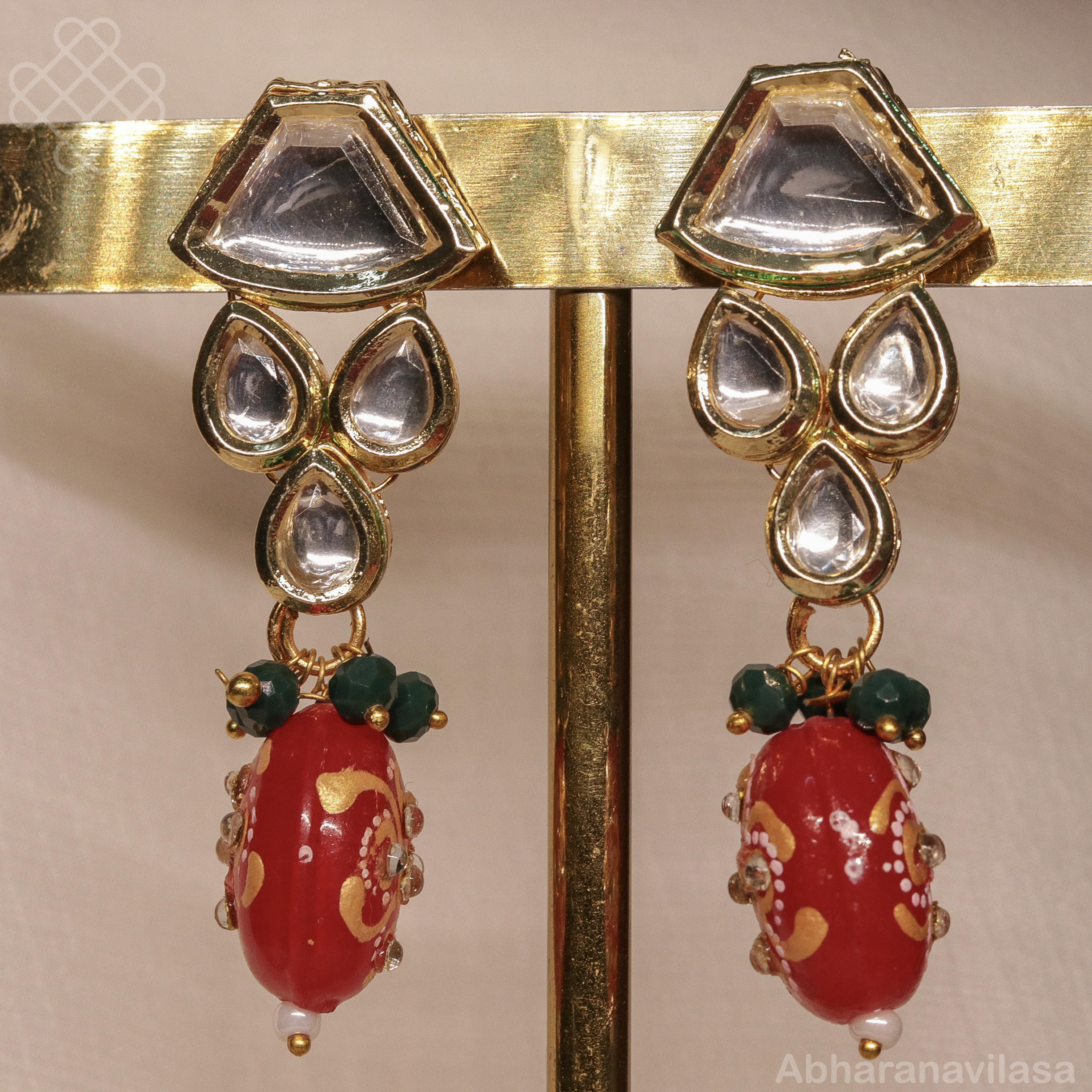 Short necklace (kundan) - Image 2