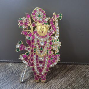 Jadau kundan Srinathji pendant